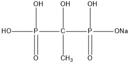 羥基乙叉二膦酸鈉(HEDP•Na)結(jié)構(gòu)式